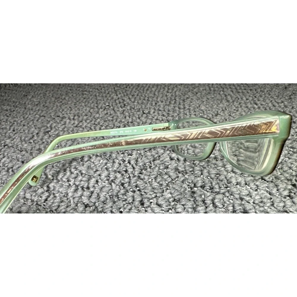 Marchon NYC Downtown Nolita 215 Frames‎ Tortoise Green Full Rim 51-16-135